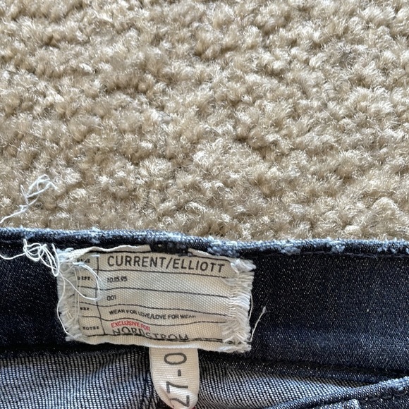 Current and Elliott MOTO jeans Size 27 - Picture 3 of 5